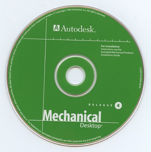 Autodesk Mechanical Desktop (Release 4)(Autodesk)(1999)(12505-016008-0010)