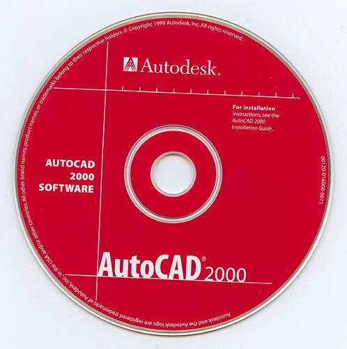 Autodesk AutoCAD 2000(Autodesk)(1999)(00120-016008-0011)