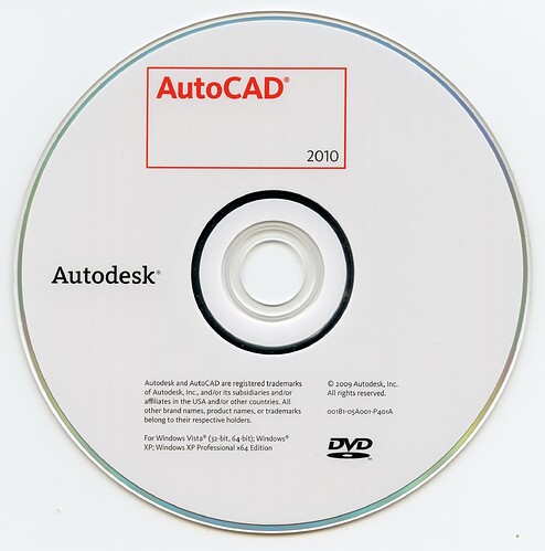 AutoCAD 2010 (AutoDesk)(001B1-05A001-P401A)(2009)