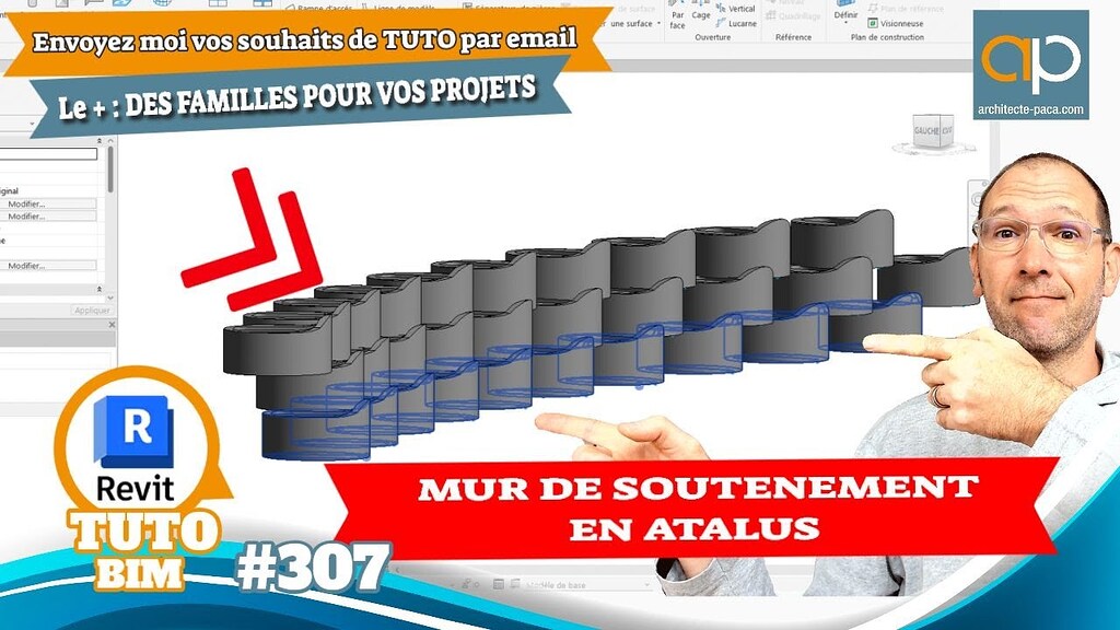 Créer un mur de soutènement en blocs Atalus - Tutoriels Forma - Dessein ...
