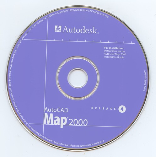 Autodesk AutoCAD Map 2000 (Release 4)(Autodesk)(1999)(12904-016008-0011)